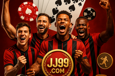 Mesa de poker com fichas e cartas, foco em estratégia.